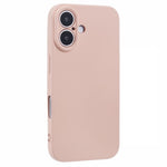 Till iPhone 16 Skal Fiberfoder TPU Mjuk Yta Telefonskydd Fallskydd