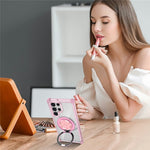 For Samsung Galaxy S22 Ultra 5G Case Rotatable Magnetic Kickstand PC+TPU Phone Cover
