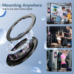 For Samsung Galaxy S23+ Case Magnetic Case Ring Holder PC+TPU Phone Cover