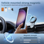 For Samsung Galaxy S23 Case  Magnetic Finger Grip Kickstand PC+TPU Clear Phone Cover