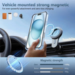 For iPhone 16 Plus Case Compatible with MagSafe Rotating Kickstand PC+TPU Phone Cover Military Shockproof