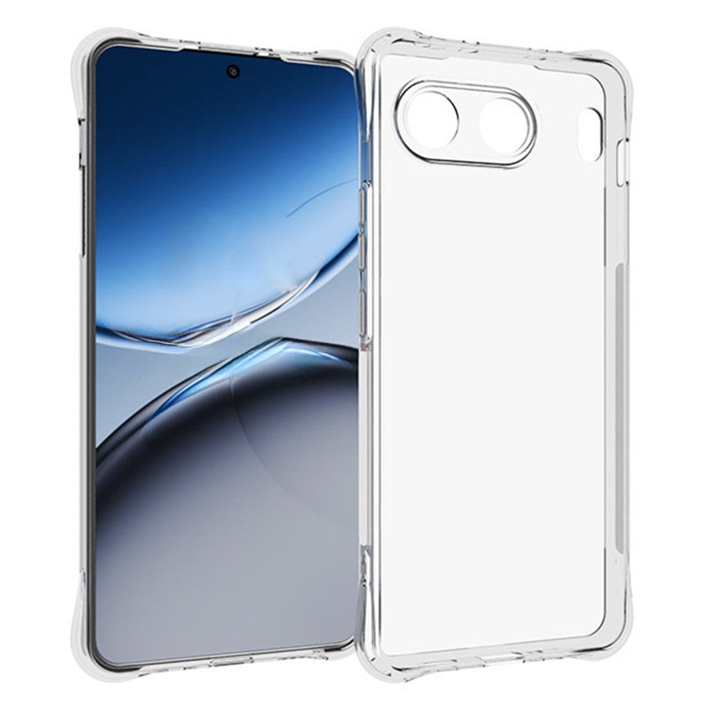 OnePlus Nord 4-skal Transparent Flexibelt 2.0mm TPU mobilskal