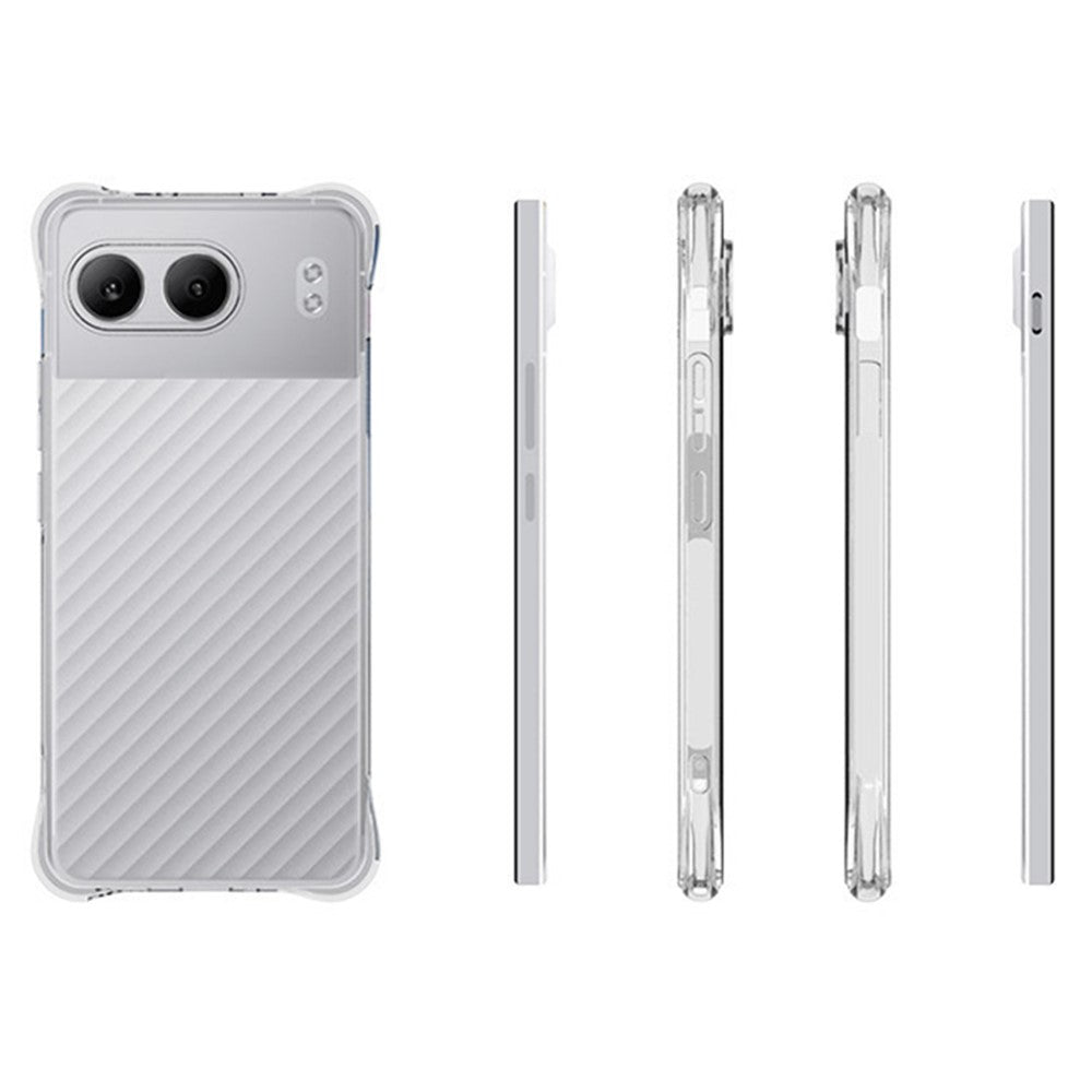 OnePlus Nord 4-skal Transparent Flexibelt 2.0mm TPU mobilskal