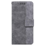 Til Samsung Galaxy M35 5G Telefoncover Geometrisk Mønster Læder Flip Wallet Cover