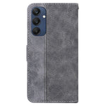Til Samsung Galaxy M35 5G Telefoncover Geometrisk Mønster Læder Flip Wallet Cover