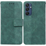 Til Samsung Galaxy M35 5G Telefoncover Geometrisk Mønster Læder Flip Wallet Cover