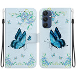 Til Samsung Galaxy M35 5G Etui Læder Pung Telefoncover Mønstertryk