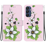 Til Samsung Galaxy M35 5G Etui Læder Pung Telefoncover Mønstertryk