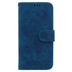 For Samsung Galaxy M35 5G Case Butterfly Flower Imprint PU Leather Wallet Phone Cover
