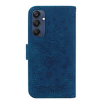 For Samsung Galaxy M35 5G Case Butterfly Flower Imprint PU Leather Wallet Phone Cover