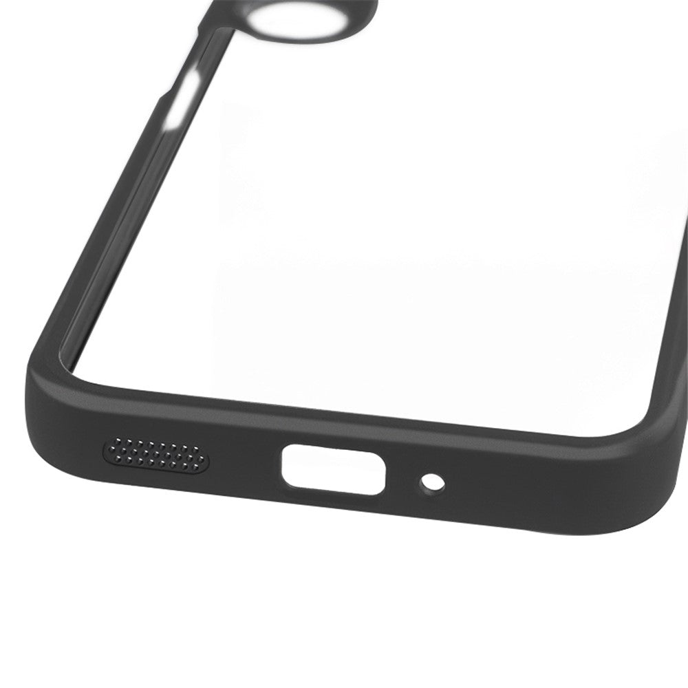 For Samsung Galaxy M35 5G Protective Case PC+TPU Clear Back Phone Cover