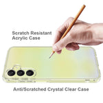 For Samsung Galaxy M35 5G Clear Case TPU+Acrylic Shockproof Phone Cover