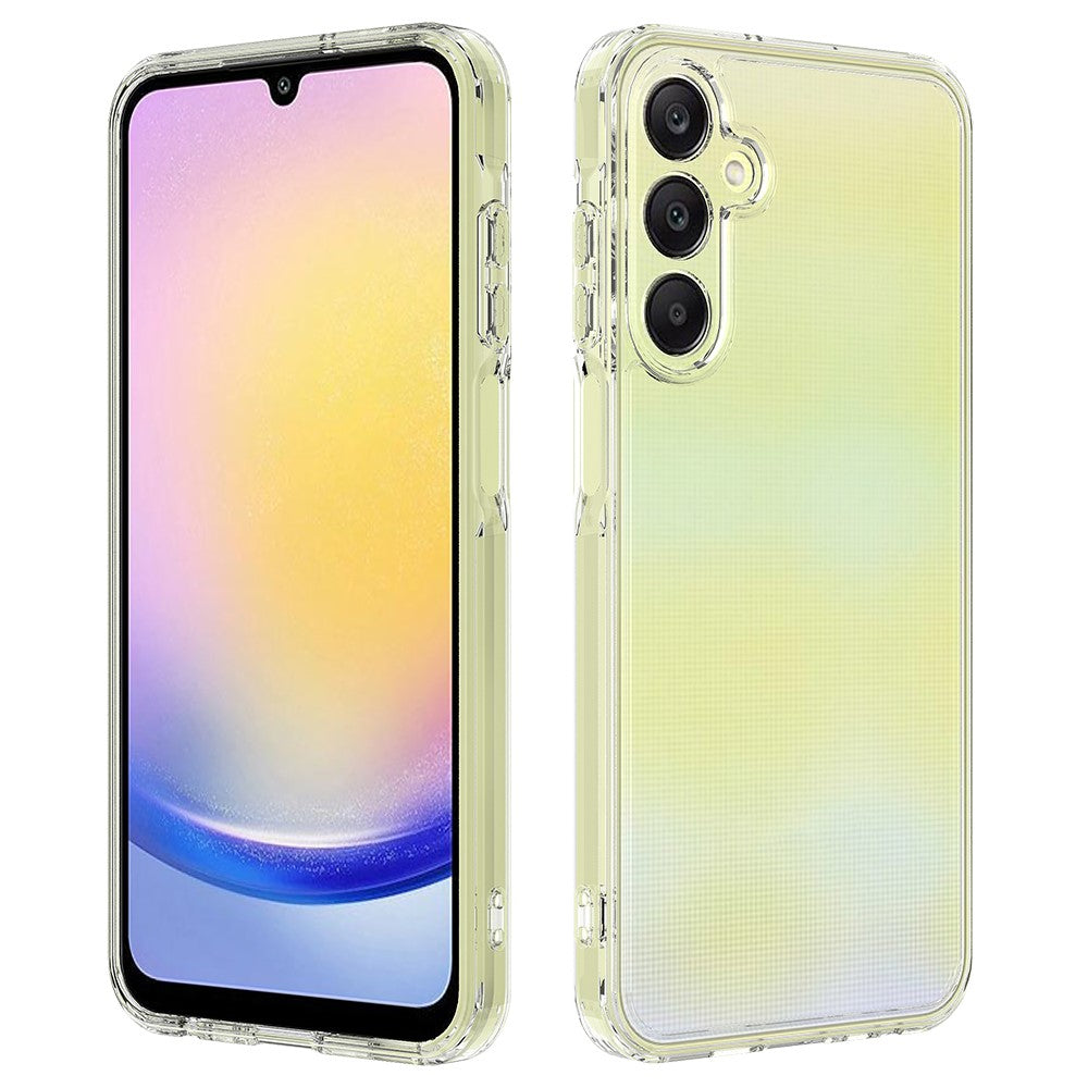 For Samsung Galaxy M35 5G Clear Case TPU+Acrylic Shockproof Phone Cover