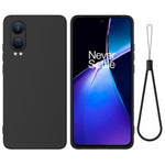 Til Oppo K12x 5G (Kina) / OnePlus Nord CE4 Lite 5G Cover Flydende Silikone Anti-Fald Telefoncover med Håndrem
