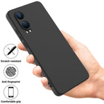 Til Oppo K12x 5G (Kina) / OnePlus Nord CE4 Lite 5G Cover Flydende Silikone Anti-Fald Telefoncover med Håndrem