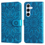 Til Samsung Galaxy M35 5G Pung Etui PU Læder Solsikke Telefoncover Stativfunktion