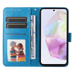 Til Samsung Galaxy M35 5G Pung Etui PU Læder Solsikke Telefoncover Stativfunktion