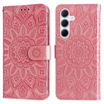 Til Samsung Galaxy M35 5G Pung Etui PU Læder Solsikke Telefoncover Stativfunktion