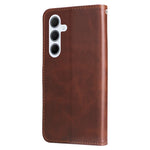For Samsung Galaxy M35 5G Case Zipper Wallet PU Leather Stand Phone Cover