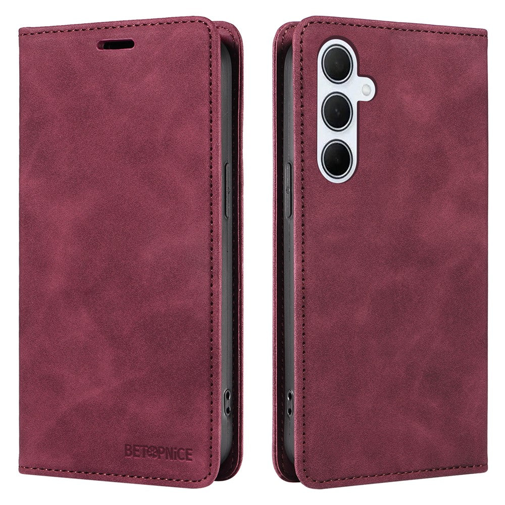 BETOPNICE 003 For Samsung Galaxy M35 5G Leather Case RFID Blocking Wallet Phone Cover
