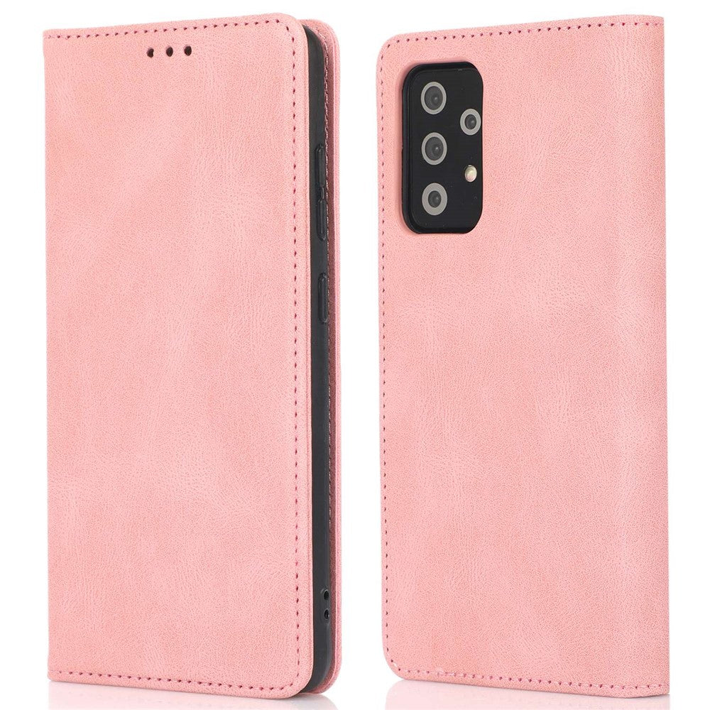 Stødsikkert pungcover til Samsung Galaxy A23 5G (Global version) / 4G, telefoncover med magnetlukning, ridsefrit PU-lædertelefoncover