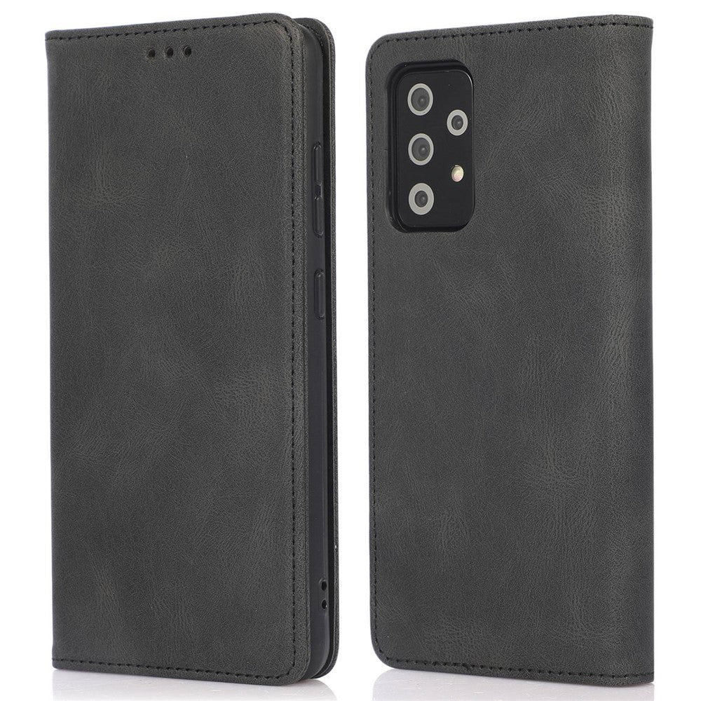 Stødsikkert pungcover til Samsung Galaxy A23 5G (Global version) / 4G, telefoncover med magnetlukning, ridsefrit PU-lædertelefoncover