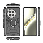 For OnePlus Ace 3 Pro 5G Case Ring Holder Kickstand Hybrid PC+TPU Phone Cover