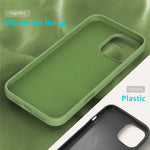 For iPhone 16 Pro Max Case Anti-Drop Liquid Silicone Soft Lining Back Phone Cover