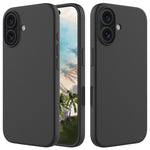 For iPhone 16 Case Liquid Silicone Soft Lining Shockproof Phone Cover