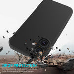 Til iPhone 16 Plus Cover Blød Silikone med Foring Bagcover