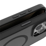 For iPhone 16 Pro Max Case Compatible with MagSafe Translucent Back TPU+PC Phone Cover