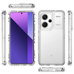For Xiaomi Redmi Note 13 Pro+ 5G Clear Case Acrylic+TPU Hybrid Phone Cover