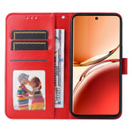 For Oppo Reno12 F 5G Case Sunflower Phone Leather Cover with Magnetic Clasp