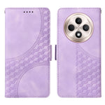 For Oppo Reno12 F 5G Case Rhombus Starry Folio Flip Phone Leather Cover