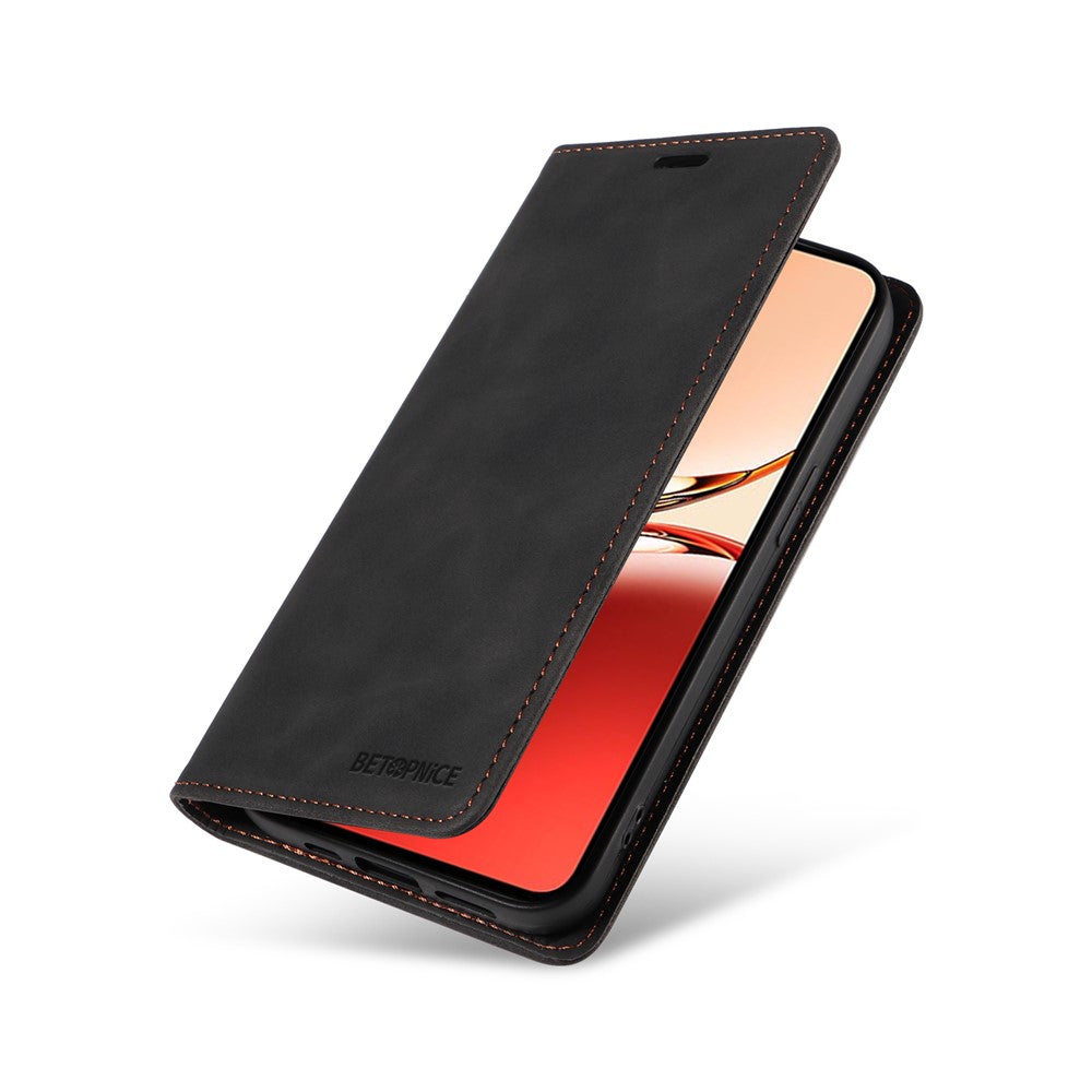 BETOPNICE 003 For Oppo Reno12 F 5G Case RFID Blocking PU Leather Flip Phone Cover