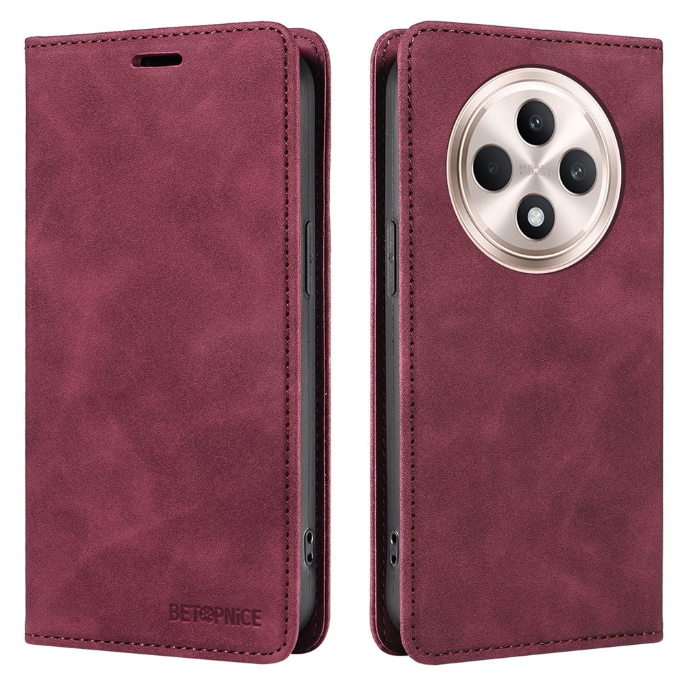 BETOPNICE 003 For Oppo Reno12 F 5G Case RFID Blocking PU Leather Flip Phone Cover