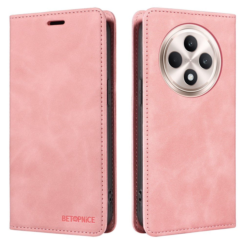 BETOPNICE 003 For Oppo Reno12 F 5G Case RFID Blocking PU Leather Flip Phone Cover