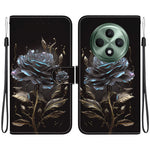 For Oppo Reno12 F 5G Wallet Phone Case Drop-Proof Leather Flip Cover Pattern Printing
