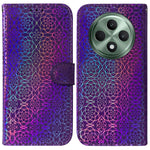For Oppo Reno12 F 5G Case Dazzling Flower Leather Stand Phone Cover