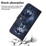 For Oppo Reno12 F 5G Shockproof Case Pattern Print Leather Wallet Phone Cover