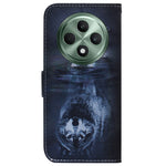 For Oppo Reno12 F 5G Shockproof Case Pattern Print Leather Wallet Phone Cover