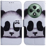 For Oppo Reno12 F 5G Shockproof Case Pattern Print Leather Wallet Phone Cover