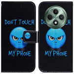For Oppo Reno12 F 5G Shockproof Case Pattern Print Leather Wallet Phone Cover