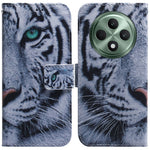 For Oppo Reno12 F 5G Shockproof Case Pattern Print Leather Wallet Phone Cover