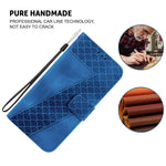 For Oppo Reno12 F 5G Case 7-Shaped Pattern Imprint Leather Stand Phone Cover