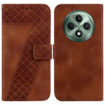 For Oppo Reno12 F 5G Case 7-Shaped Pattern Imprint Leather Stand Phone Cover