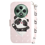For Oppo Reno12 F 5G Case 3D Pattern Printing Leather Wallet Phone Cover