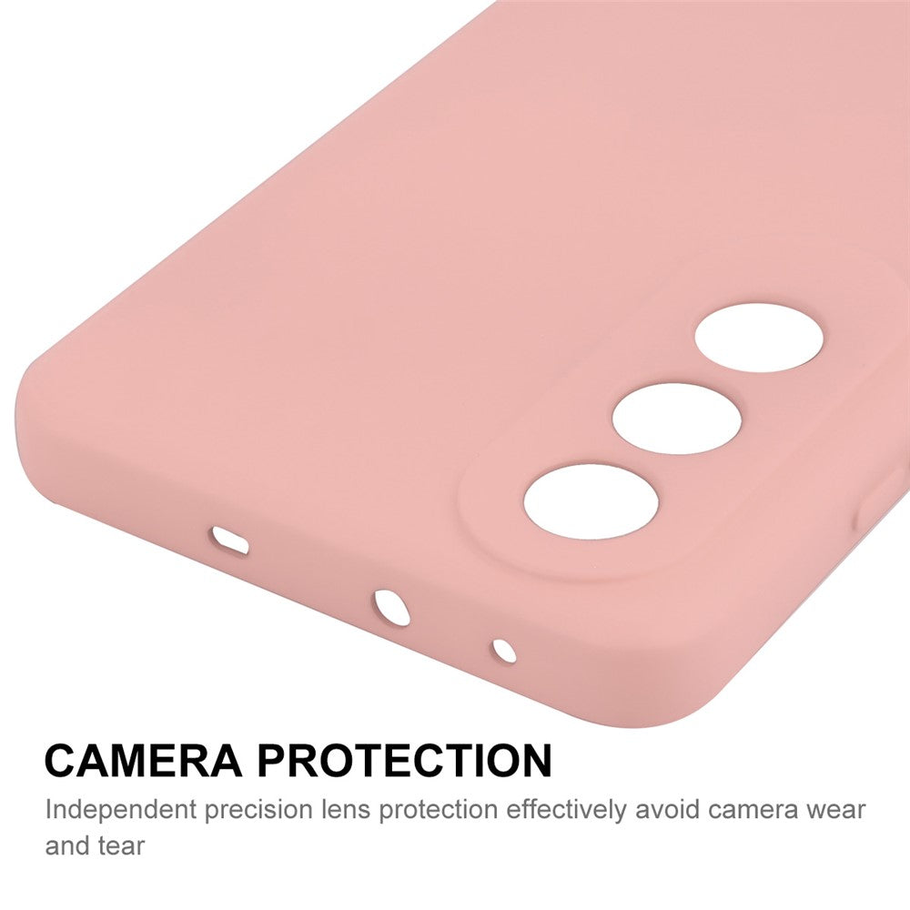 ENKAY HAT PRINCE For Oppo K12 Case Straight Edge Solid Color Silicone Phone Cover