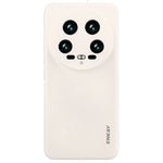 ENKAY HAT PRINCE For Xiaomi 14 Ultra Silicone Case Solid Color Straight Edge Phone Cover