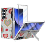 GW181 Til Samsung Galaxy Z Fold6 5G Cover Mønsterdesign Hårdt PC Ståttefunktion Telefoncover